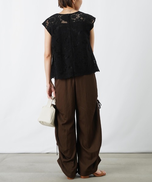 LADY LUCK LUCA（レディラックルカ） tシャツ LC/LLL リーフレース