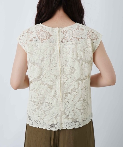 LADY LUCK LUCA（レディラックルカ） tシャツ LC/LLL リーフレース