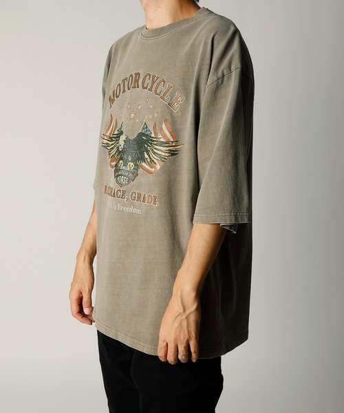 「INASTUDIOS ZOO」 「HALHAM」半袖Tシャツ MEDIUM ブラック系その他2 メンズ_画像2