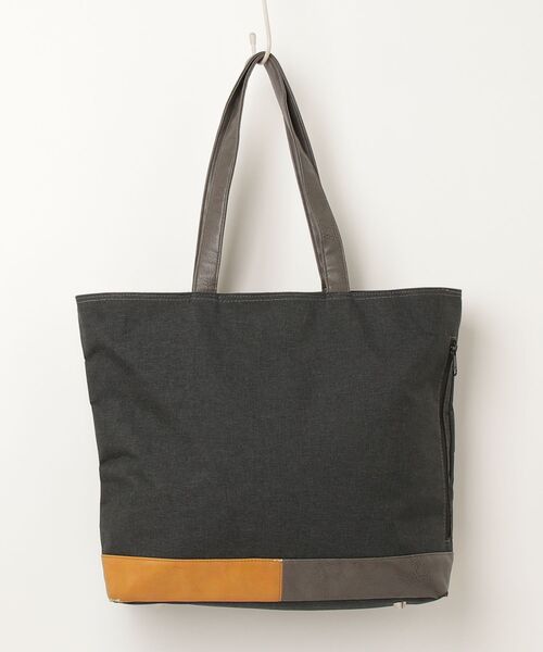 「BEAMS HEART」 トートバッグ ONE SIZE チャコールグレー メンズ_画像2