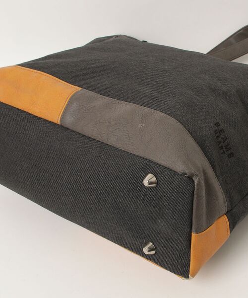 「BEAMS HEART」 トートバッグ ONE SIZE チャコールグレー メンズ_画像3