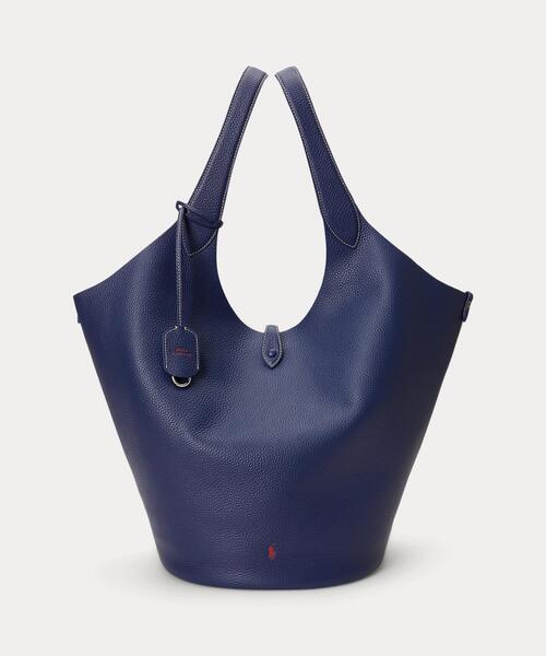 POLO RALPH LAUREN レディーストートバッグ（バッグ、小物素材：本革