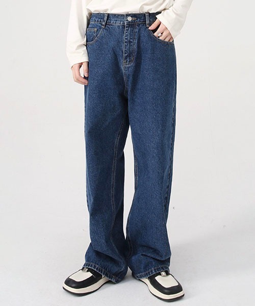「WESTBOY」 デニムパンツ L ブルー メンズ_画像5