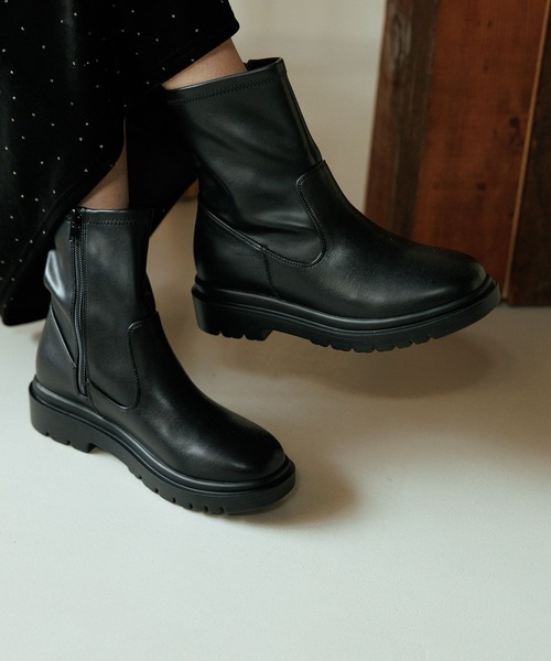 CHANEL（シャネル） マトラッセ ショートブーツ 37 ブラック