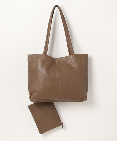 トートバッグ leather tote bag（knot yacht/ノットヨット） レディース メンズ_2