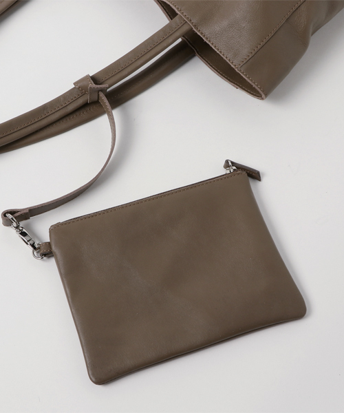 トートバッグ leather tote bag（knot yacht/ノットヨット） レディース メンズ_5