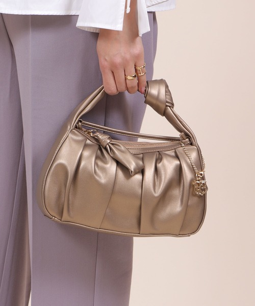 ショルダーバッグ バッグ レディース ギャザー２ｗａｙショルダーバッグ Zozotown Yahoo 店 通販 Yahoo ショッピング