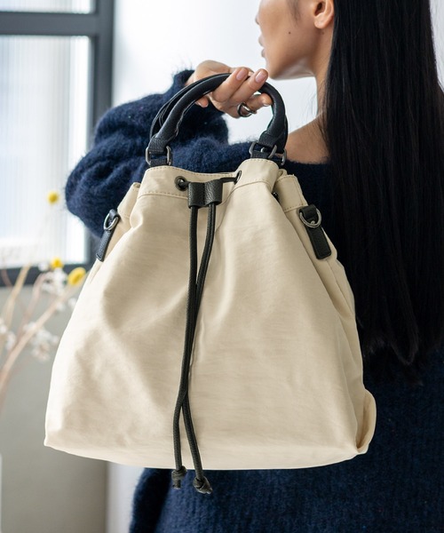 VitaFelice（ヴィータフェリーチェ） トートバッグ 巾着2wayナイロン