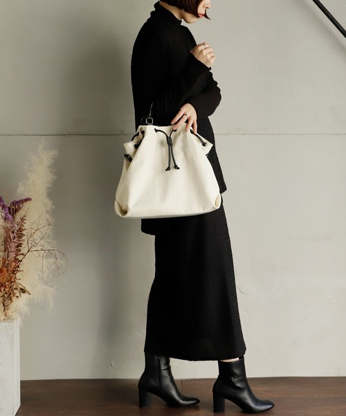 VitaFelice（ヴィータフェリーチェ） トートバッグ 巾着2wayナイロン