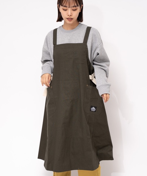 THE BAREFOOT エプロン 「 TEMPUS / テンプス 」 ワンピースエプロン