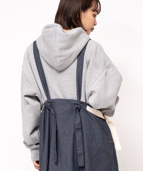 THE BAREFOOT エプロン 「 TEMPUS / テンプス 」 ワンピースエプロン