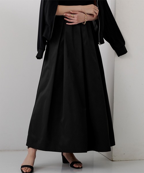 ur's スカート タフタタックロングスカート : ZOZOTOWN Yahoo!店