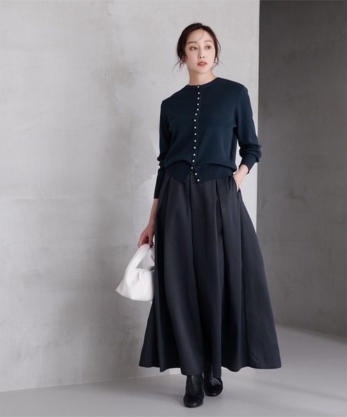 ソ*ダ様 2タックロングスカート ur's スカート タフタタックロングスカート : ZOZOTOWN Yahoo!店
