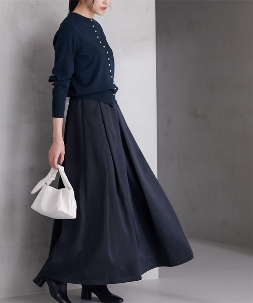 ur's スカート タフタタックロングスカート : ZOZOTOWN Yahoo!店