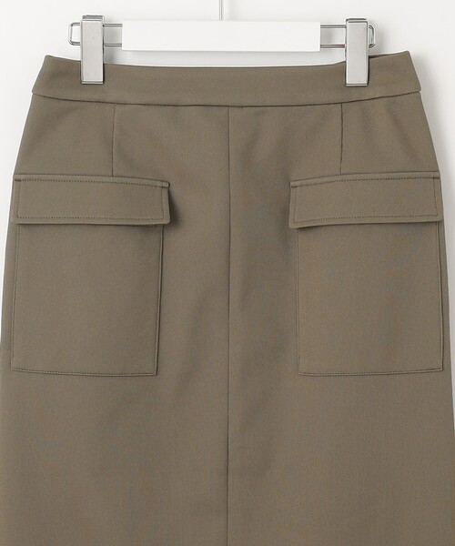 スカート 【洗える・イージーケア】 アクティブピケストレッチ ナロー スカート スカート 洗える イージーケア アクティブピケストレッチ ナロー