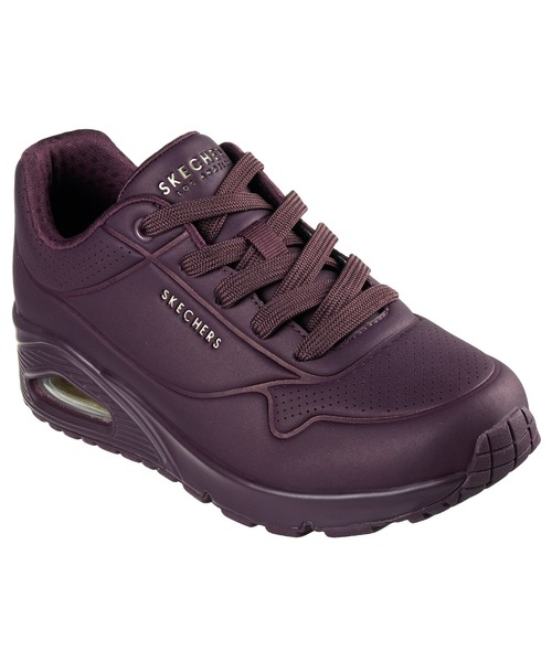 未使用級【スケッチャーズ】ストリート ウノ スタンド オンエアー♡ブラック 24 SKECHERS スニーカー 「SKECHERS」スケッチャーズ Uno - Stand