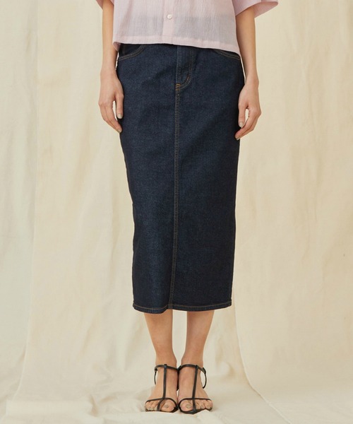 Lee（リー） デニムスカート STANDARD WARDROBE LASTIC 「ストレッチ