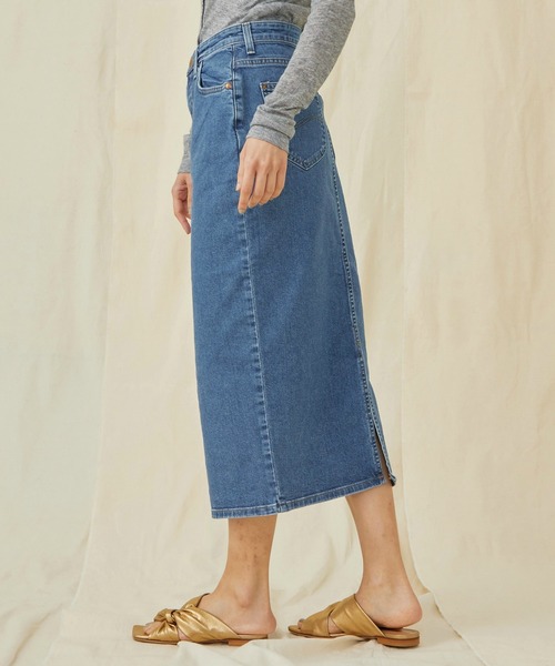Lee（リー） デニムスカート STANDARD WARDROBE LASTIC 「ストレッチ