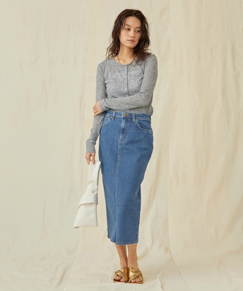 Lee（リー） デニムスカート STANDARD WARDROBE LASTIC 「ストレッチ