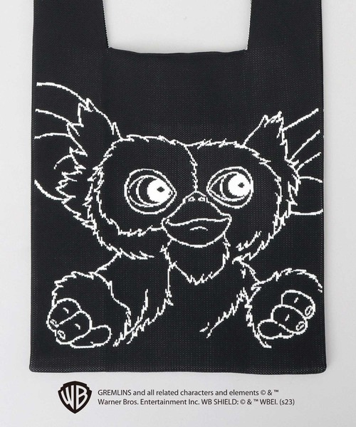 グレムリン　ギズモ　クラッチバッグ A.M.S. トートバッグ GREMRINS グレムリン ギズモ ニットバッグ メンズ