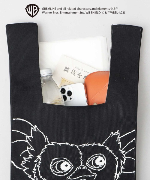 A.M.S. トートバッグ GREMRINS グレムリン ギズモ ニットバッグ メンズ