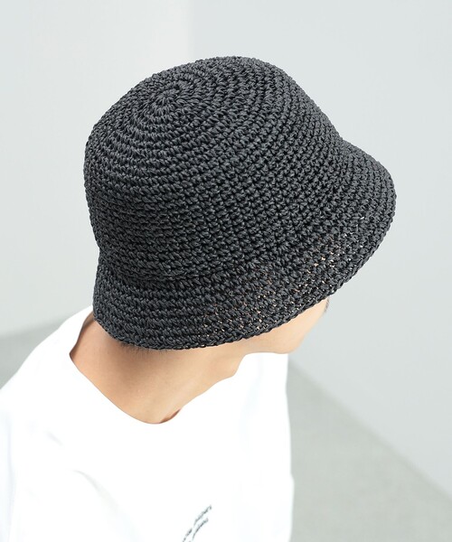 BEAMS HEART（ビームス ハート） 帽子 ハット BEAMS HEART / コマ編み