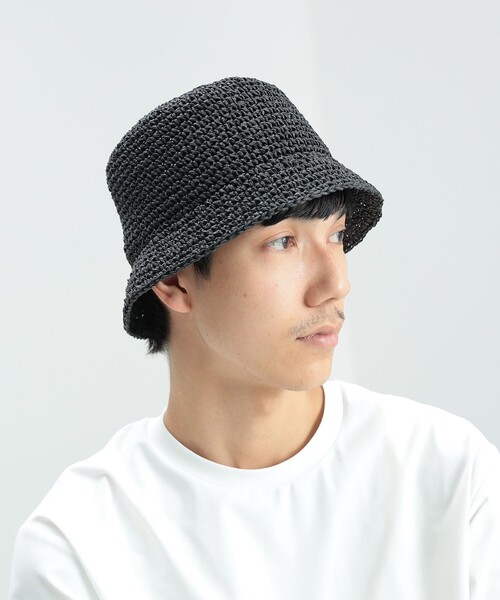 BEAMS HEART（ビームス ハート） 帽子 ハット BEAMS HEART / コマ編み