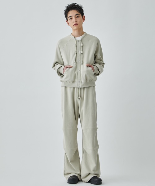トップス matsufuji SWEAT CORD CARDIGAN P3_2_M241-0501-RED1-01-scaled.jpg