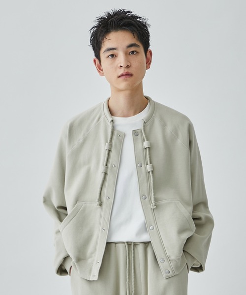 MATSUFUJI 23AW ブルゾン　白 MATSUFUJI（マツフジ） スウェット 「MATSUFUJI/マツフジ」Sweat Cord