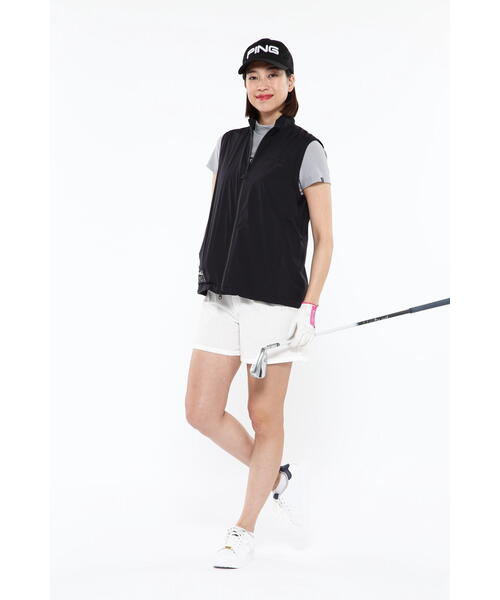 PING レディース ジャケット ホワイト サイズＬ　新品 PING ゴルフジャケット レディース｜レディースウエア｜ゴルフ
