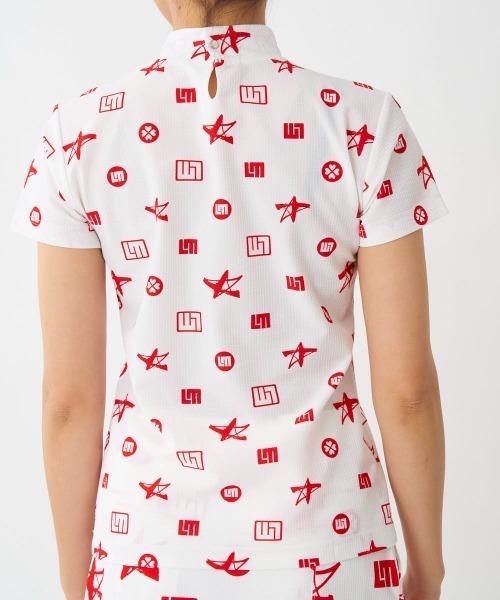 未使用級✨ラウドマウスゴルフ アロハシャツ パンツ セットアップ いちご柄 XL tシャツ LOUDMOUTH/ラウドマウス ゴルフウェア ブランド ロゴ