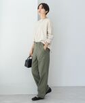 tシャツ ボートネックボーダープルオーバー レ...の詳細画像1