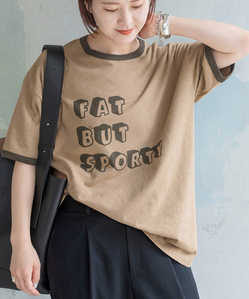 tシャツ Tシャツ レディース MUCCI / ムッチ リンガーTee CS21｜zozo｜08