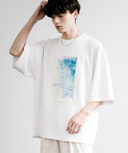 Rocky Monroe tシャツ 接触冷感とろみポンチ オーバーサイズ貼付