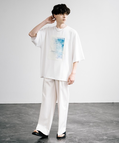 Rocky Monroe tシャツ 接触冷感とろみポンチ オーバーサイズ貼付