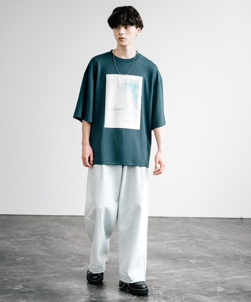 Rocky Monroe tシャツ 接触冷感とろみポンチ オーバーサイズ貼付