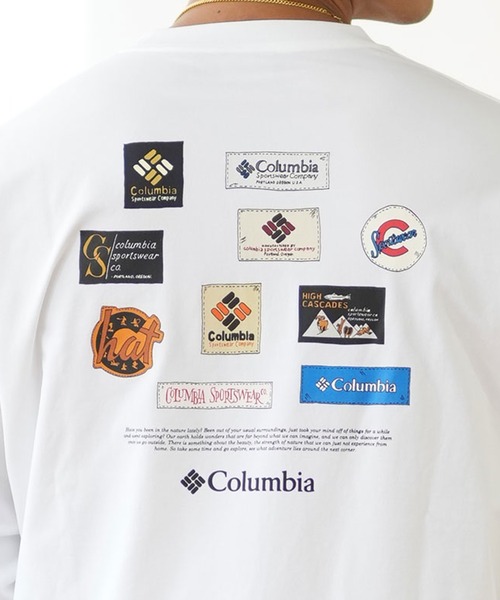 Columbia（コロンビア） tシャツ 「ムラサキスポーツ限定」columbia