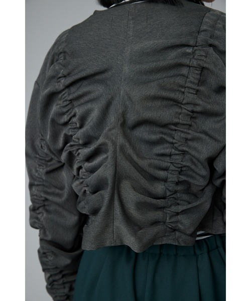 ジャケット・アウター Herin.cye Shirring jacket HeRIN.CYE | Shirring jacket (シャツ・ブラウス ) |SHEL'TTER