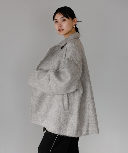 mideal shaggy middle coat / シャギーミドルコート mideal（マイディール）の「shaggy middle coat / シャギーミドル