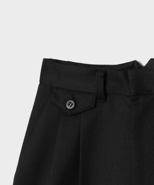 グレースコンチネンタル⭐️ ウールツイルハーフパンツ　サイズ36 GRACE CLASS パンツ ウールツイルハーフパンツ レディース