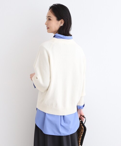INDIVI（インディヴィ） ニット セーター 「カシミヤ混」ボリューム