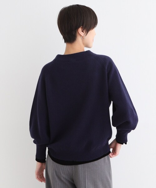 新品✨INDIVI V.A.I カシミヤ混 ウールコート ボリュームカラー 5号