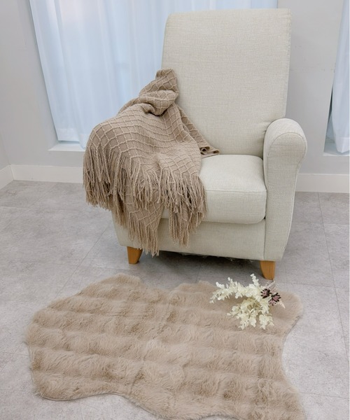 iellio ラグ ラグマット クラウドボアラグ : ZOZOTOWN Yahoo!店 - 通販