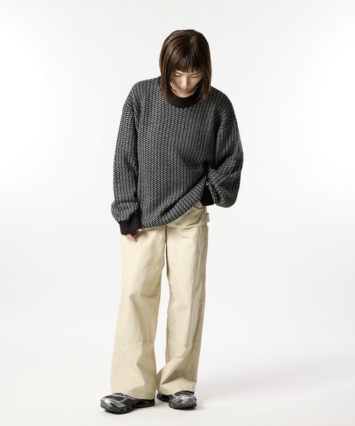 meltum（メルタム） セーター ニット BIRDSEYE KNIT メンズ レディース