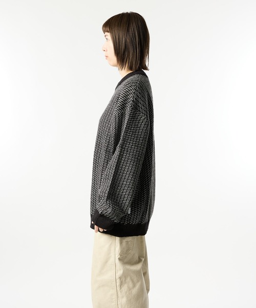 meltum BIRDSEYE KNIT / バーズアイニット ブラック meltum（メルタム） セーター ニット BIRDSEYE KNIT / バーズアイ