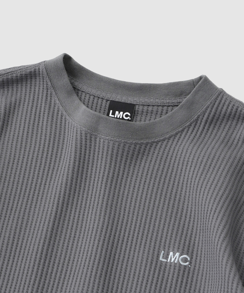 ★送料・関税込★LMC★WAFFLE OG LONG SLV TEE★ セール】【LMC / エルエムシー】WAFFLE OG LONG SLV TEE（T