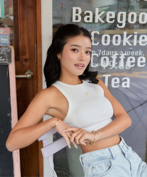 ICECREAM タンクトップ ROXY タンクトップ ノースリーブ HEART TANK/ロキシーPlenty's