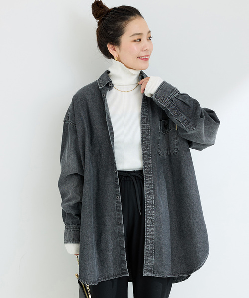 ブラウス シャツ DU JOUR/デュ ジュール JEAN BD SHIRT レディース B.C STOCK ブラウス シャツ DU JOUR/デュ ジュール JEAN BD
