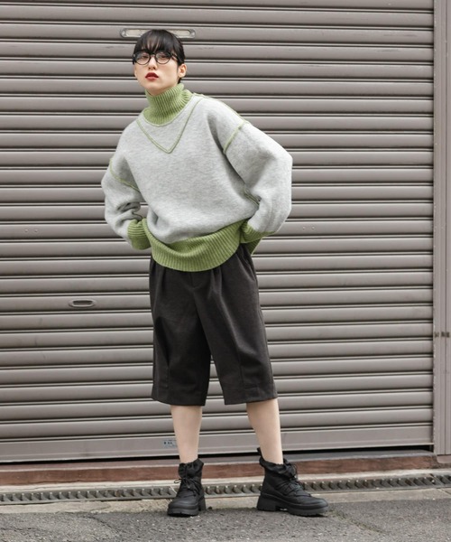 KBF（ケービーエフ） パンツ バミューダパンツ レディース : ZOZOTOWN