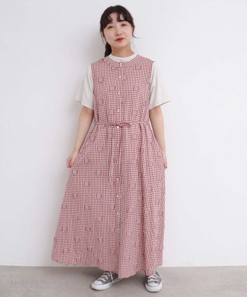 l'atelier du savon ワンピース カットドビー しかくギンガム